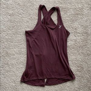 Open back workout tank!